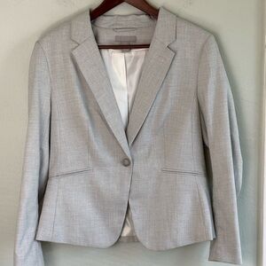 Bundle 2 for $30! H&M Light Gray Single-Button Women's Blazer M